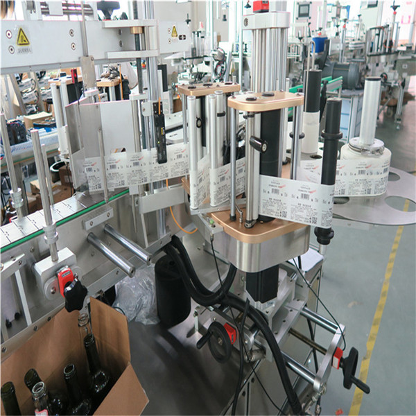 Pajisja e aplikuesit të etiketës së afisheve Makina e etiketimit të shishes së verës