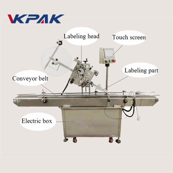 Makinë më e lehtë për etiketimin e Aplikuesit të Etiketës së Sipërfaqes Automatike të Syrit Elektrik