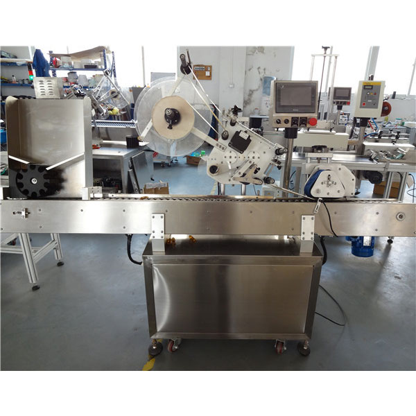 Plc Control Economy Makinë automatike etiketimi horizontale e shishkës për mini shishe