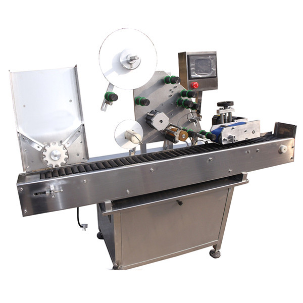 Makinë etiketimi e ngjitjes së shishkës me shishe të rrumbullakëta me gramafon