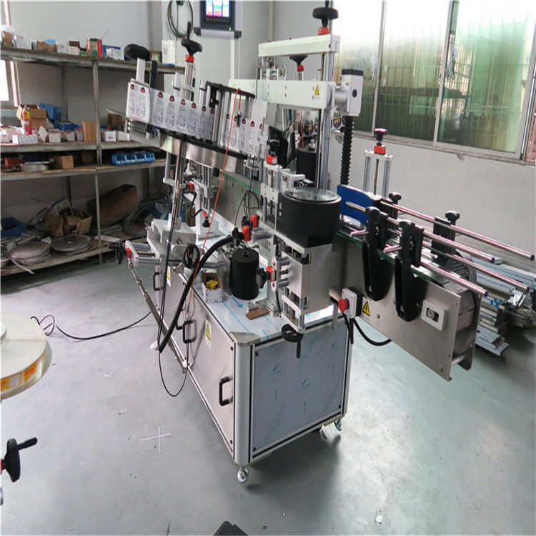 Kinë pa rrudha, makinë e qëndrueshme etiketuese e automatizuar, pllakë aliazh alumini e trashë 30 mm furnizues