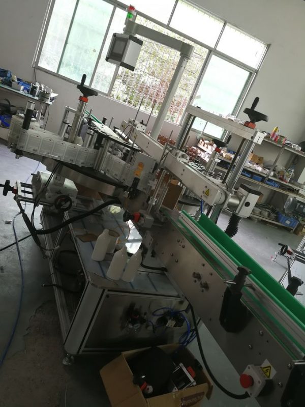 Makinë etiketimi e Ngjitëse Vetë ngjitëse Pjesa e përparme dhe e pasme, aplikues i etiketës së shisheve